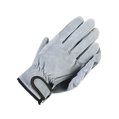 Buycenter Short Arc-Welder's Gloves - Leather Labor Protection Gear - Buy Center US