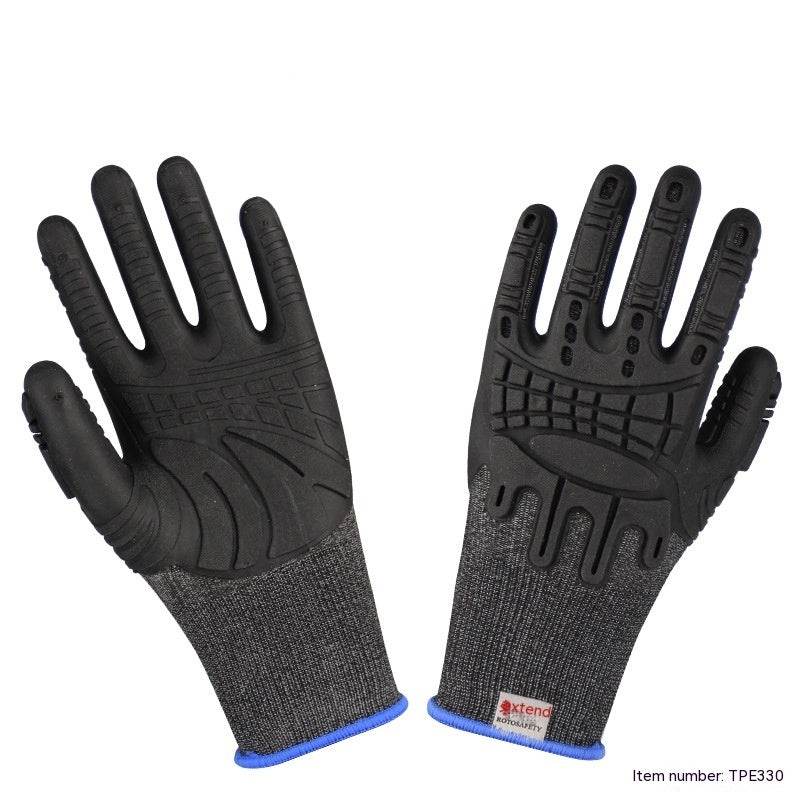 Buycenter TPE Rubber Gloves - Soft, Breathable & Non-Slip for Work - Buy Center US