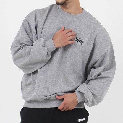 Buycenter Men's Casual Loose Cotton Hoodies - Lightweight Pullover Style - Buy Center US