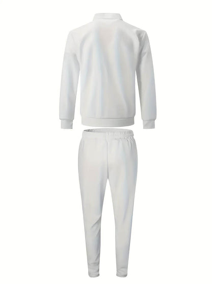 Men's Lightweight Waffle Long Sleeve & Pants Set - Breathable Outdoor Attire - Buy Center US
