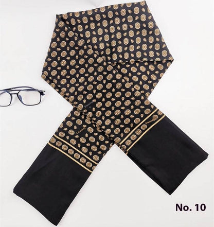 Buycenter Men's Silk Cashmere Scarf - High-End Warmth for All Seasons - Buy Center US