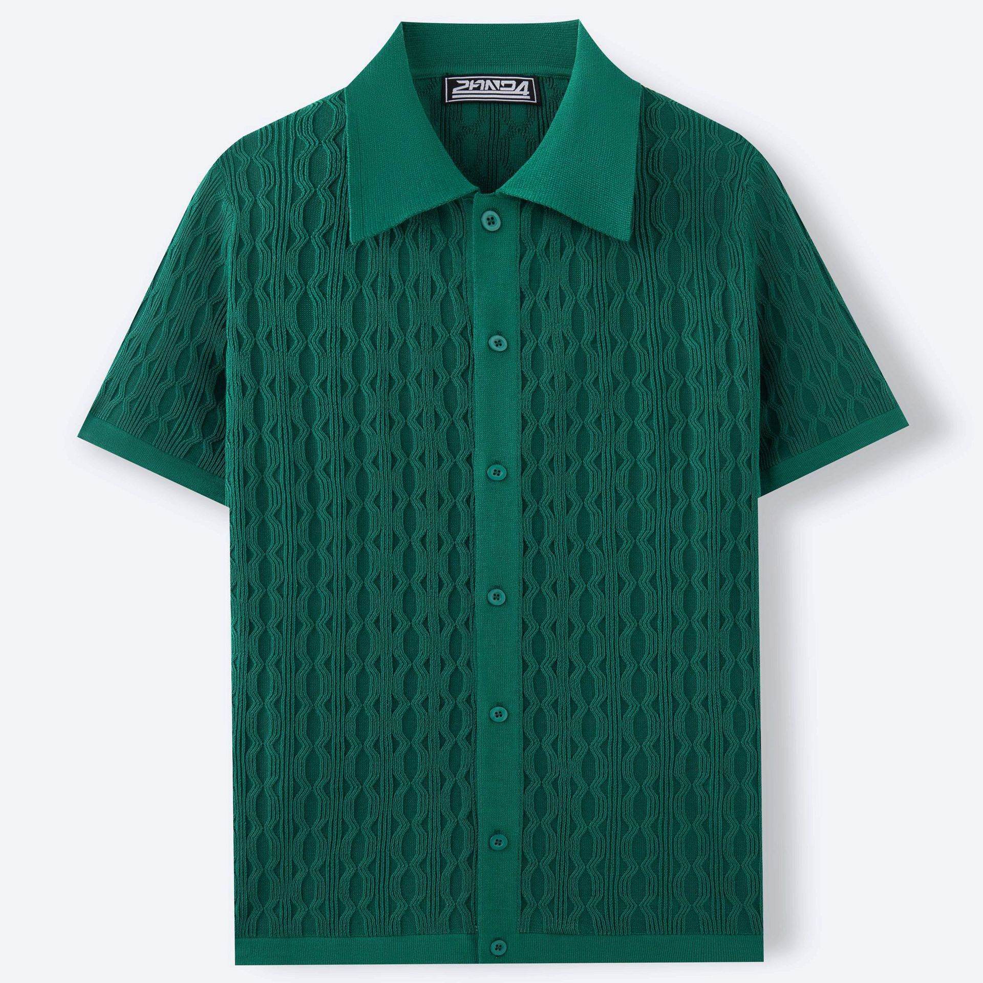 Men's Short-Sleeved Summer Shirt - European & American Style, Multiple Colors - Buy Center US