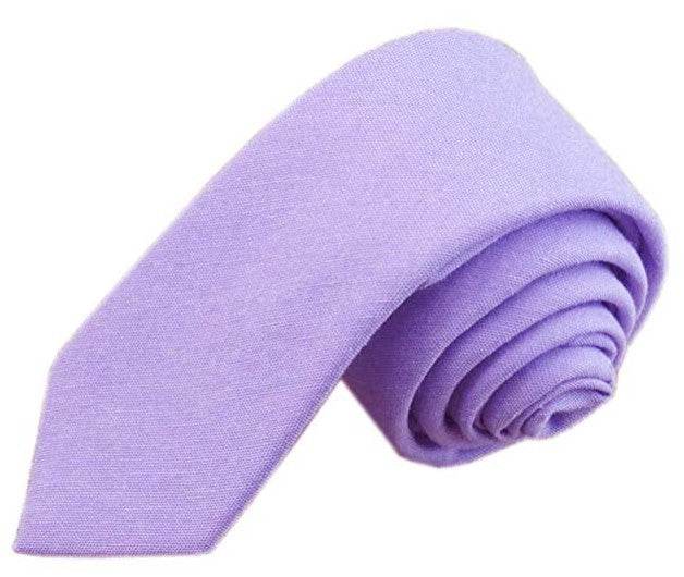 Buycenter 6cm Men's Casual Solid Color Cotton and Linen Bow Tie - Buy Center US