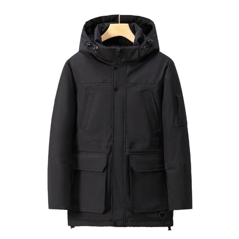 Buycenter Men's Cotton-padded Outdoor Jacket - Winter Leisure Wear - Buy Center US