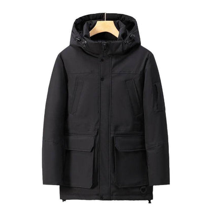 Buycenter Men's Cotton-padded Outdoor Jacket - Winter Leisure Wear - Buy Center US