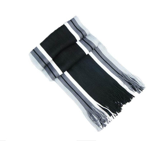 Buycenter Men's Knitted Scarf - Striped, Soft & Warm for All Seasons - Buy Center US
