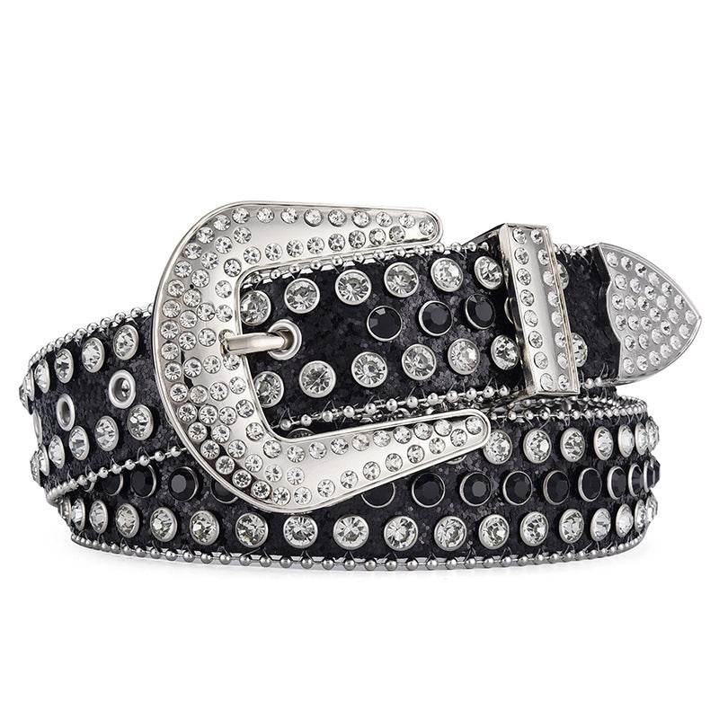 Buycenter Men Women Alloy Belt - Punk Rock Rivet Design, Multiple Colors - Buy Center US
