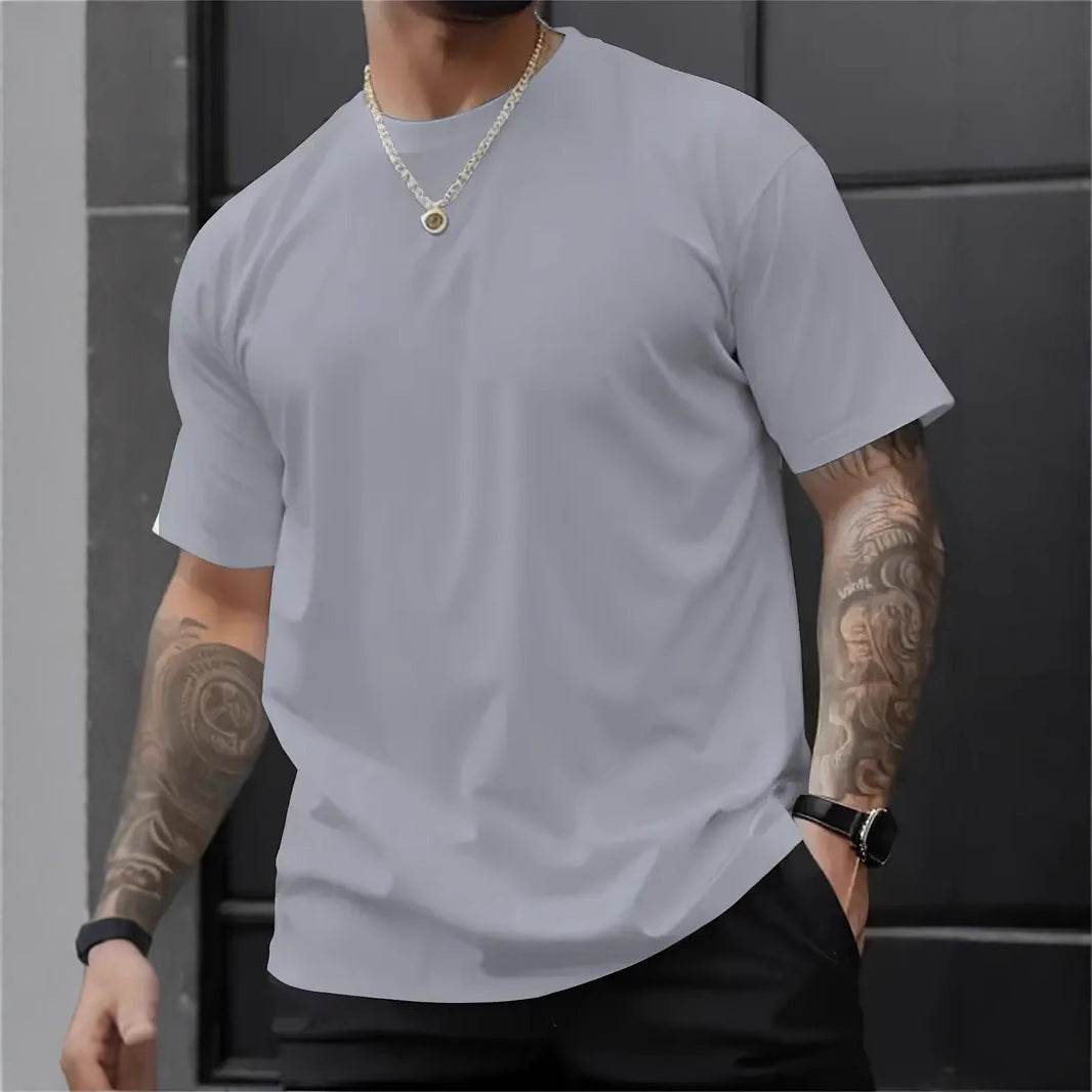 3D Printed Short Sleeve T-Shirt - Stylish Round Neck in Multiple Colors - Buy Center US