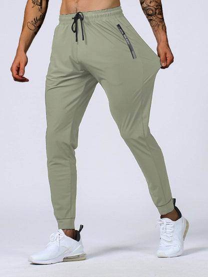 Men's Jogging Sports Pants - High Elasticity Casual Gym Wear - Buy Center US
