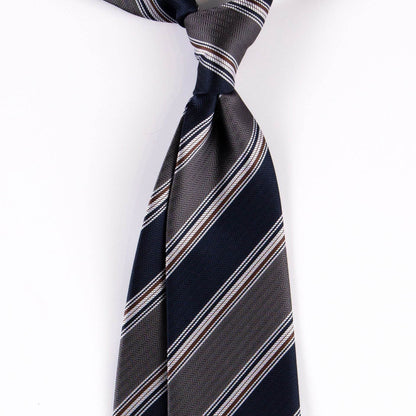Buycenter Men's Casual Minimalist Bow Tie - Striped Rayon Design - Buy Center US