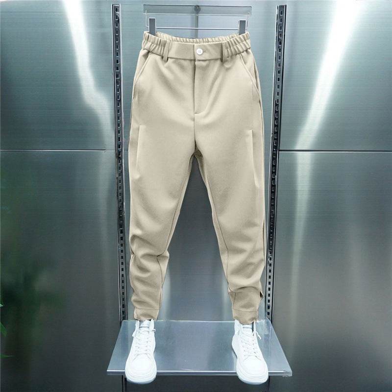 Loose Tapered Harem Cropped Pants - Casual Korean Style for Teens - Buy Center US