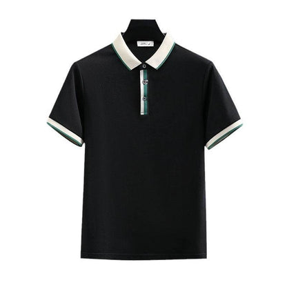 Summer Cotton Polo Shirt - Short Sleeve T-Shirt for Casual Wear - Buy Center US