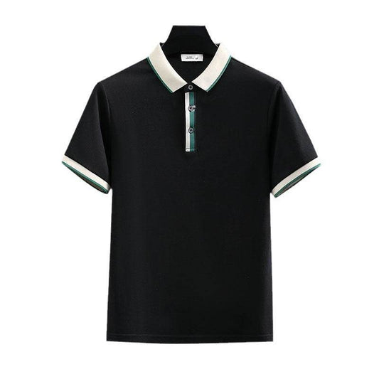 Summer Cotton Polo Shirt - Short Sleeve T-Shirt for Casual Wear - Buy Center US