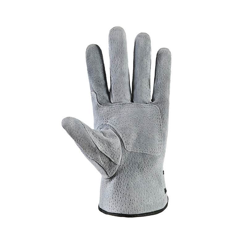 Buycenter Short Arc-Welder's Gloves - Leather Labor Protection Gear - Buy Center US