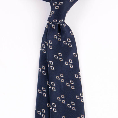 Buycenter Vintage Style Men's Tie - Jacquard Silk, 9cm Wide Design - Buy Center US
