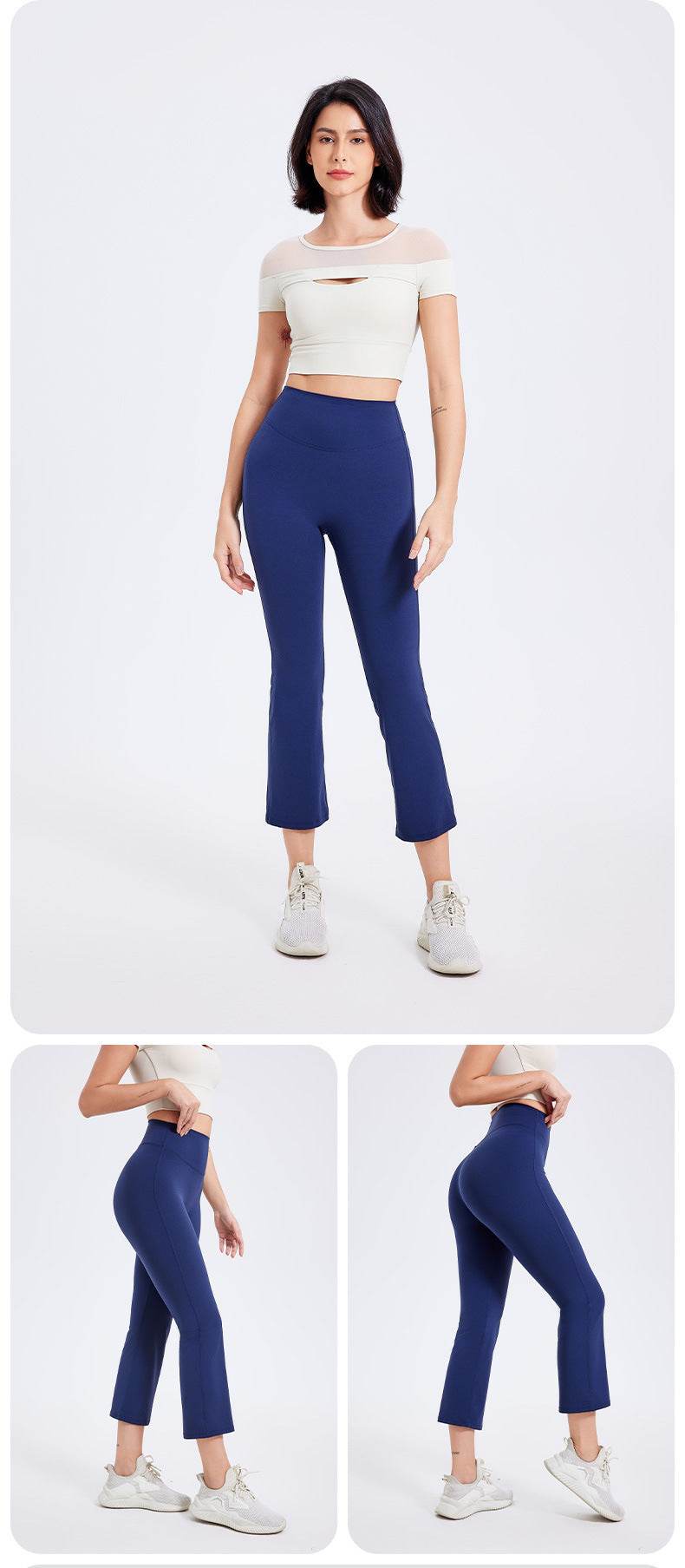 Women's High Waist Slim Fit Yoga Pants - Lightweight & Comfortable for Fitness - Buy Center US