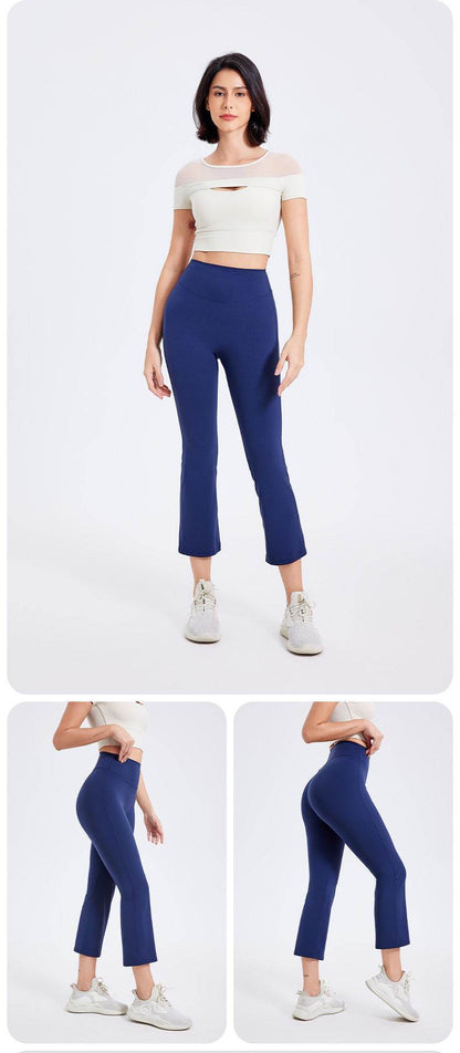 Women's High Waist Slim Fit Yoga Pants - Lightweight & Comfortable for Fitness - Buy Center US