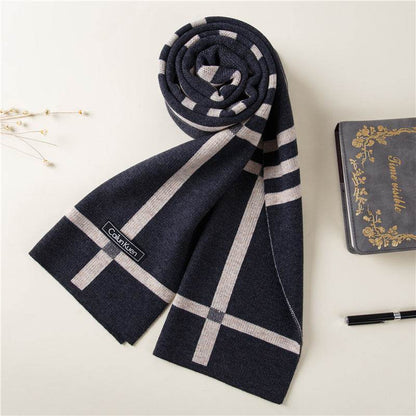 Buycenter Trendy Warm Knitted Bib Scarf - High-End Leisure for Winter - Buy Center US