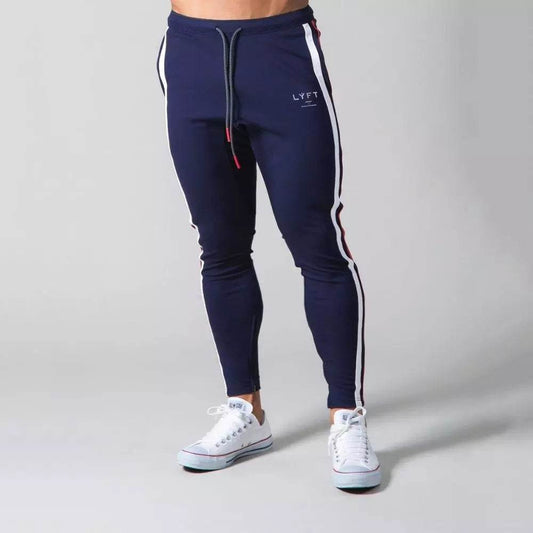 Buycenter Men's Running Sweatpants - Stretch Cotton for Fitness & Leisure - Buy Center US