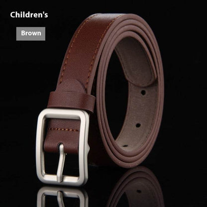 Buycenter Boys' Solid Color Belt - Fashionable, Durable, and Stylish - Buy Center US