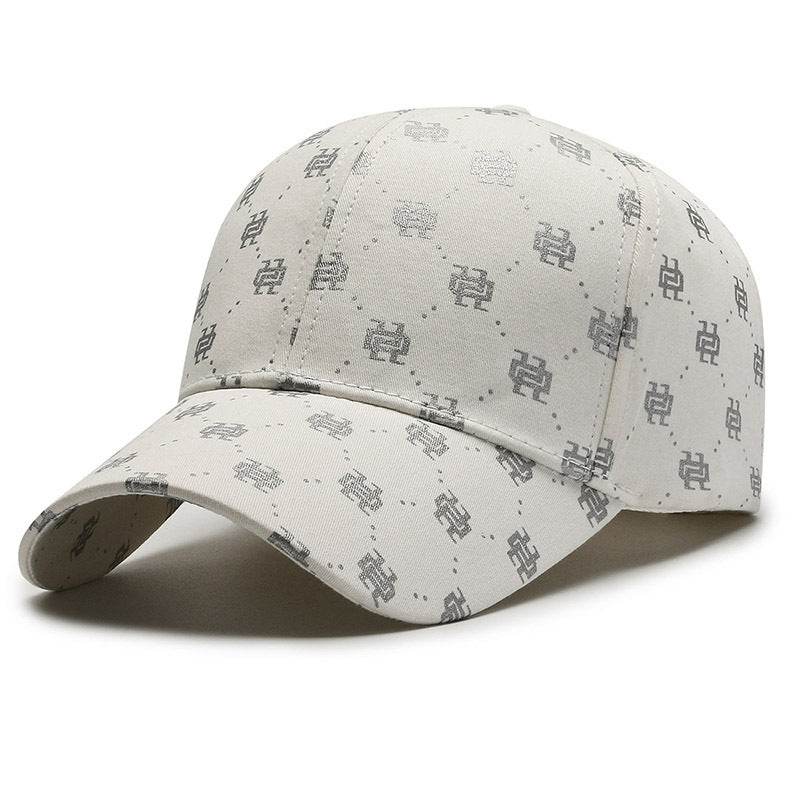 Full Printed Men's Sun-Proof Cap - Adjustable & Breathable for Summer - Buy Center US