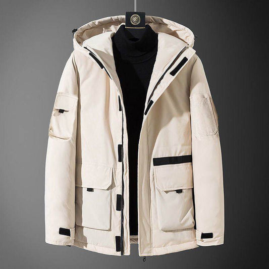 Buycenter Student Coat - Outdoor Cardigan in Black, Blue, White, Red - Buy Center US