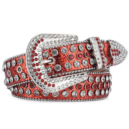 Buycenter Men Women Alloy Belt - Punk Rock Rivet Design, Multiple Colors - Buy Center US
