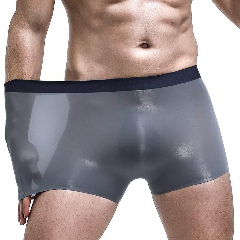 Buycenter Men's Seamless Boxers - Ultra-thin and Breathable Underwear - Buy Center US