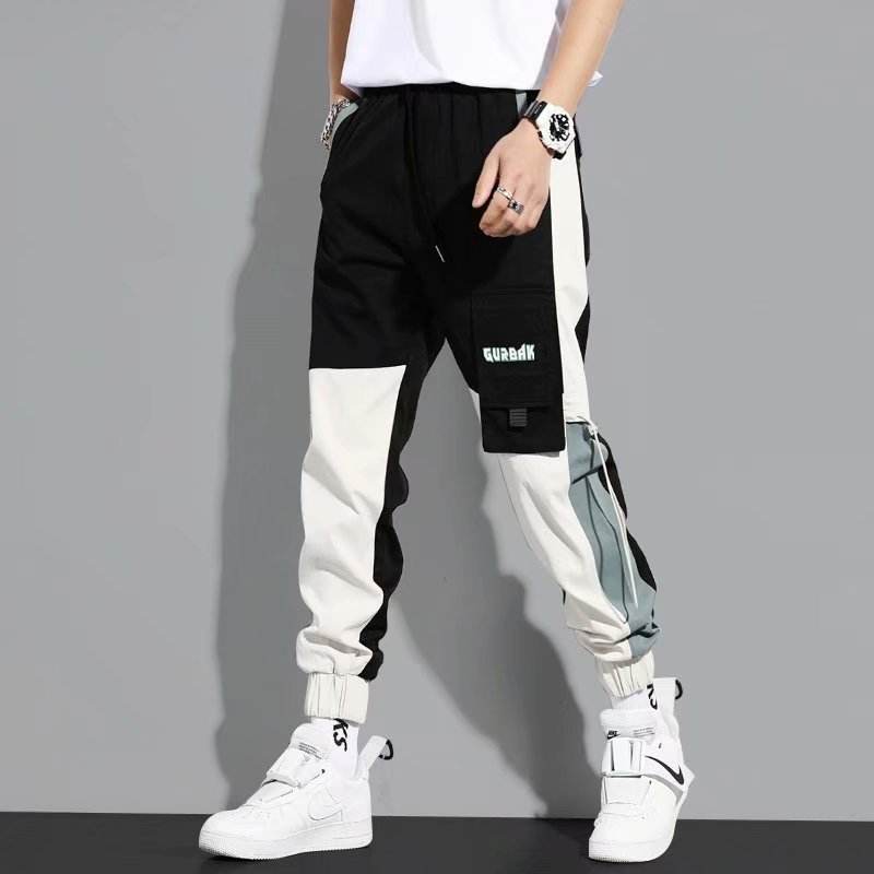 Buycenter Men's Casual Pants - Ankle-tied Drawstring, Versatile Design - Buy Center US