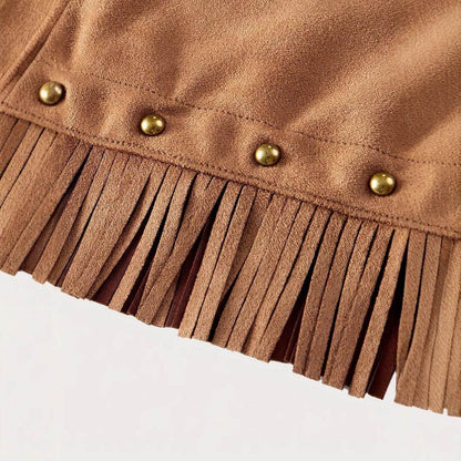 Women's Solid Color Tassel Wrap Skirt - Elegant Summer Style for Any Occasion - Buy Center US