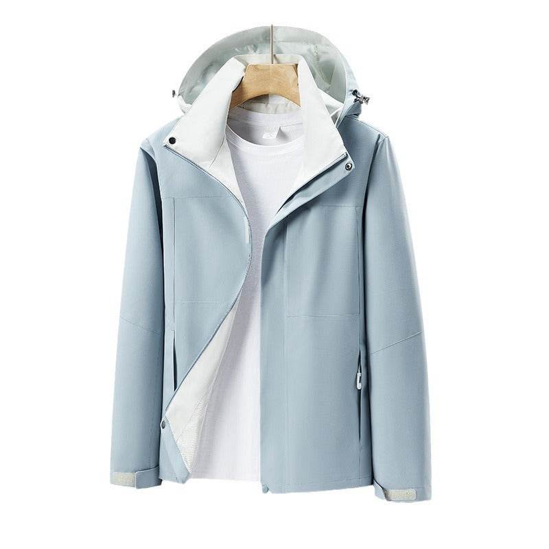Buycenter Men's Color Blocked Sports Jacket - Waterproof & Breathable Design - Buy Center US