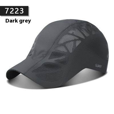 Fashionable Quick-Dry Baseball Cap - Summer Sun Protection, Breathable - Buy Center US