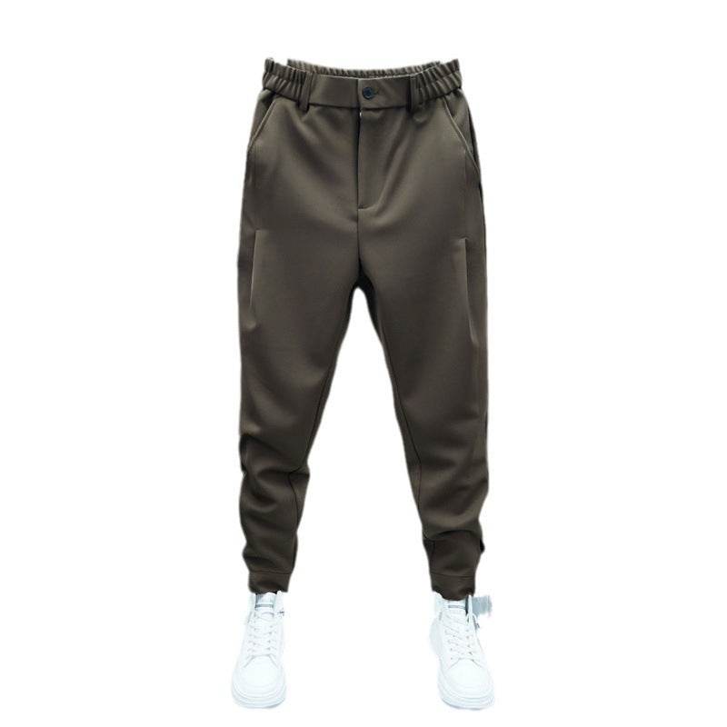 Loose Tapered Harem Cropped Pants - Casual Korean Style for Teens - Buy Center US