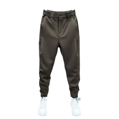 Loose Tapered Harem Cropped Pants - Casual Korean Style for Teens - Buy Center US