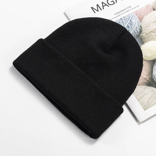 Buycenter Knitted Hats - Solid Color, Winter Warmth for Everyone - Buy Center US