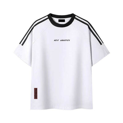 Men's Summer Cotton Short Sleeve T-Shirt - Lightweight & Stylish Fit - Buy Center US