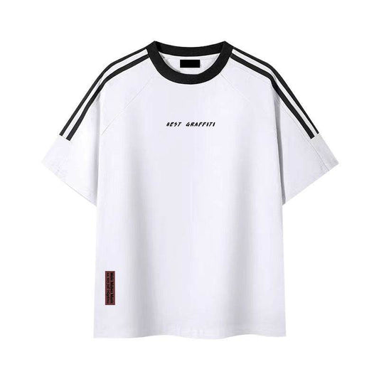 Men's Summer Cotton Short Sleeve T-Shirt - Lightweight & Stylish Fit - Buy Center US