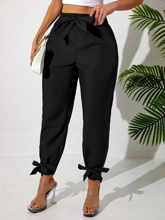 Chic High-Waisted Palazzo Pants for Women - Flattering & Stylish Design - Buy Center US