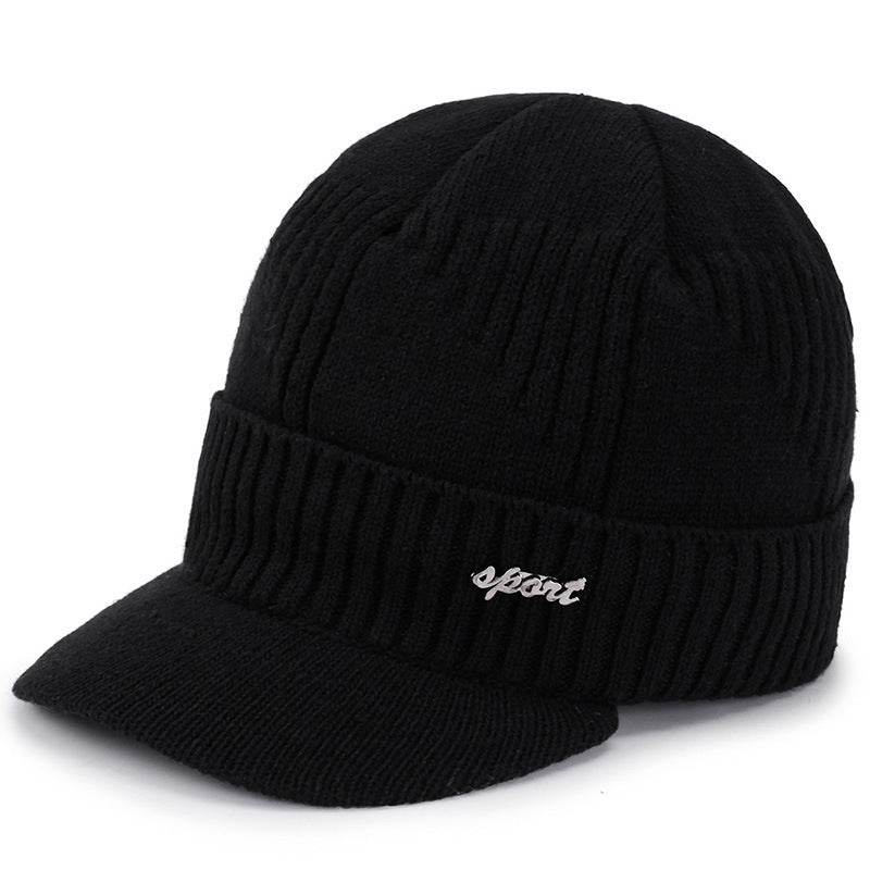 Buycenter Men's Woolen Knitted Pullover Hat - Soft, Warm & Windproof - Buy Center US
