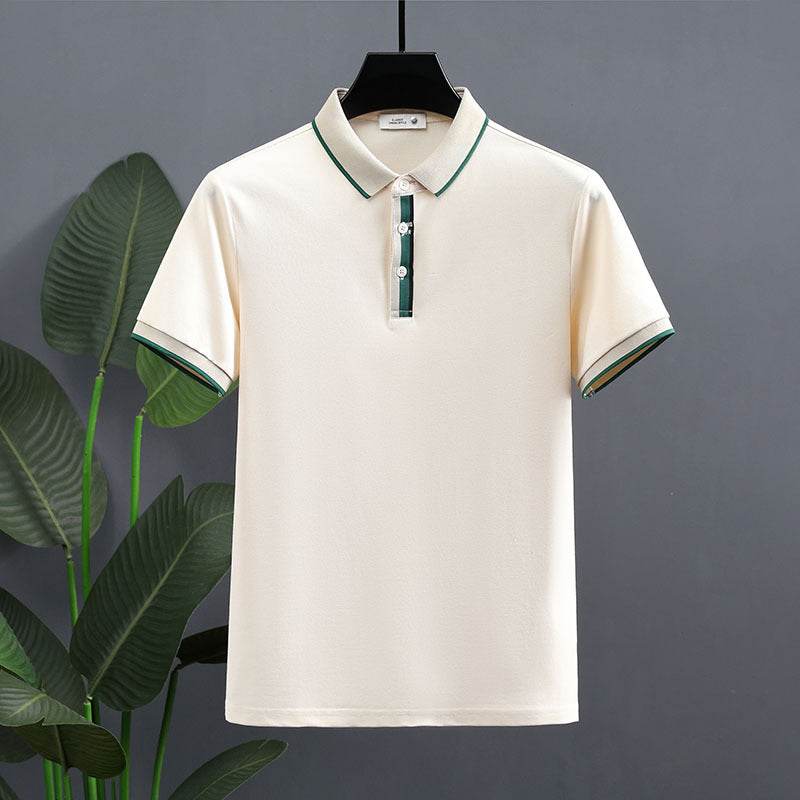 Summer Cotton Polo Shirt - Short Sleeve T-Shirt for Casual Wear - Buy Center US
