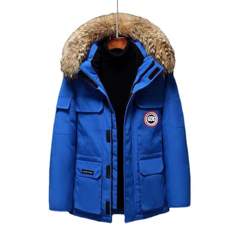 Buycenter Winter Men's Mid-length Coat - Warm Outdoor Jacket in 6 Colors - Buy Center US