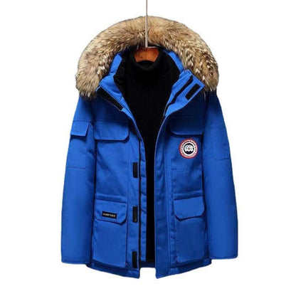 Buycenter Winter Men's Mid-length Coat - Warm Outdoor Jacket in 6 Colors - Buy Center US