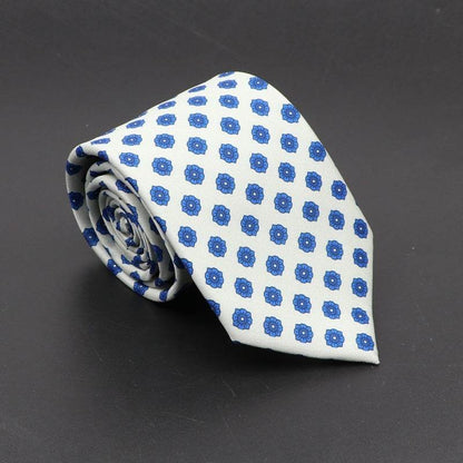 Buycenter Super Soft Silk Ties - 75mm Bohemian Necktie for Men - Buy Center US
