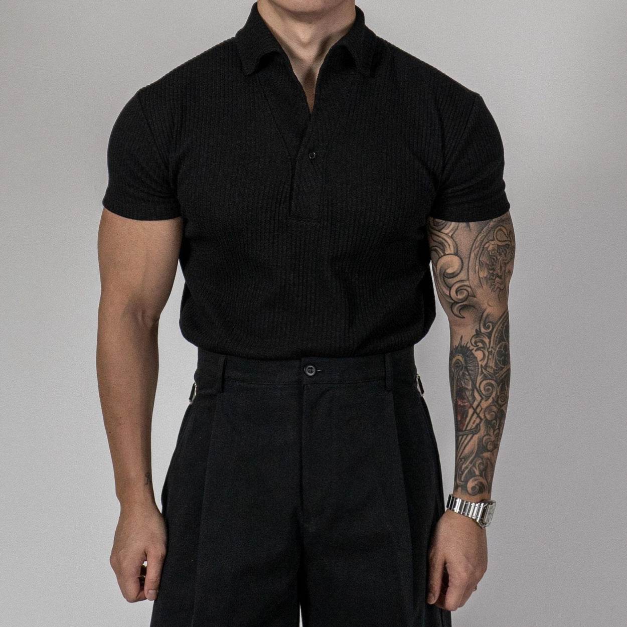 Thread Sports Short-Sleeved Polo Shirt - Comfortable Polyester, Perfect for Summer - Buy Center US