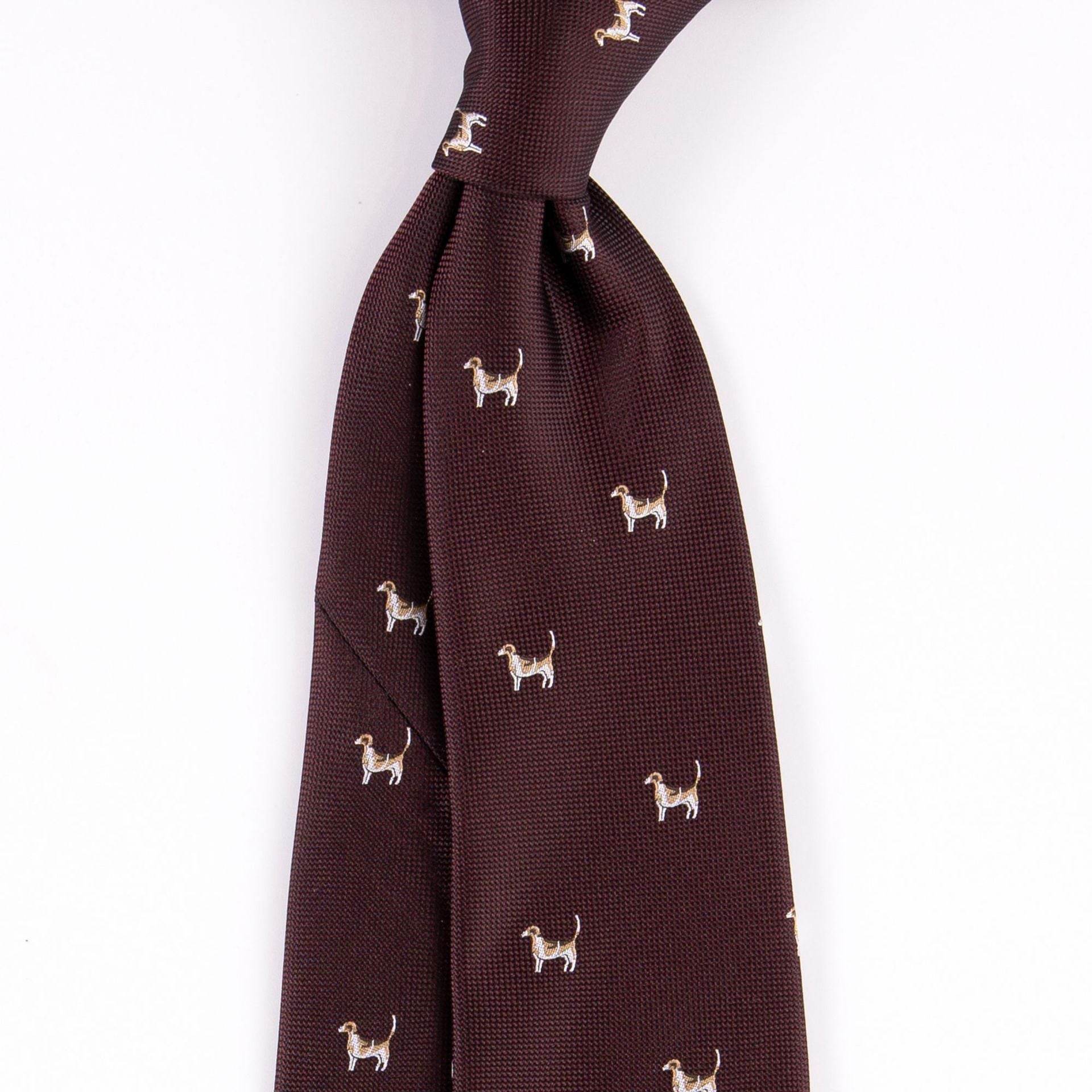Buycenter Vintage Style Men's Tie - Jacquard Silk, 9cm Wide Design - Buy Center US