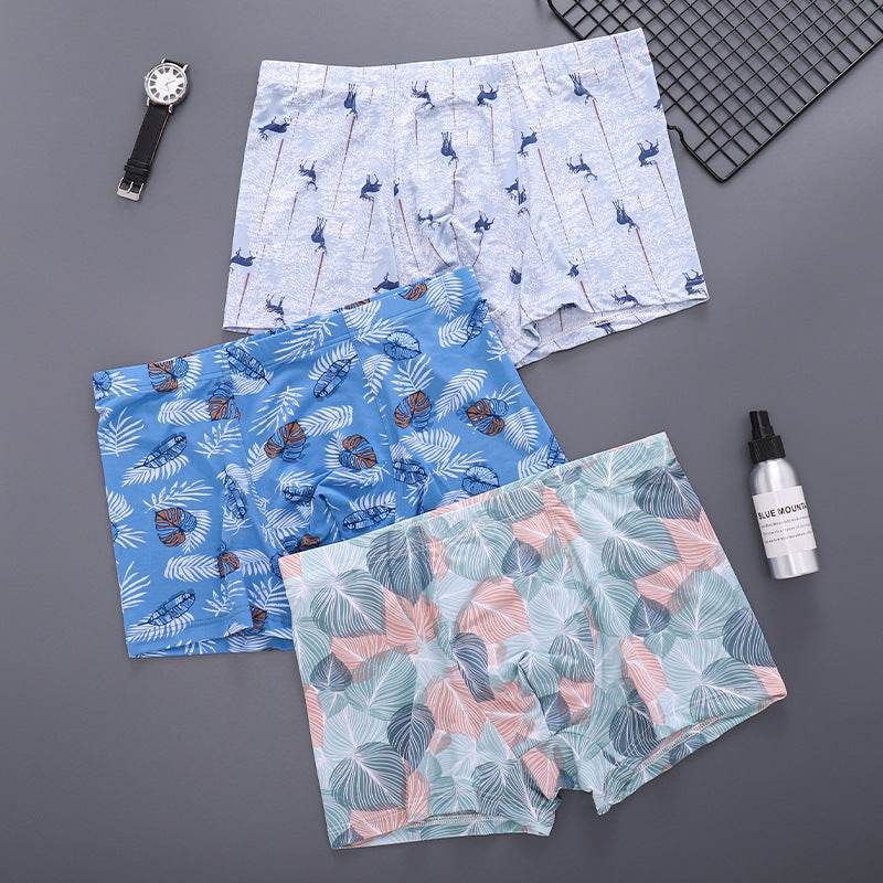 Buycenter Men's Boxer Brief Shorts - Comfortable Mid-Waist Design - Buy Center US