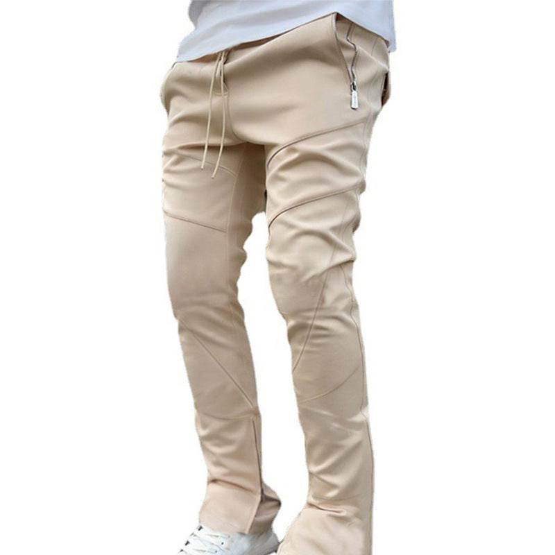 Buycenter Men's Korean Ankle Banded Pants - Super Stretch Slim Fit - Buy Center US