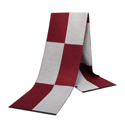 Buycenter Men's Warm Plaid Scarf - Stylish Imitation Cashmere for Winter - Buy Center US