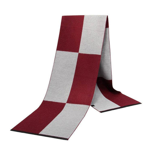 Buycenter Men's Warm Plaid Scarf - Stylish Imitation Cashmere for Winter - Buy Center US
