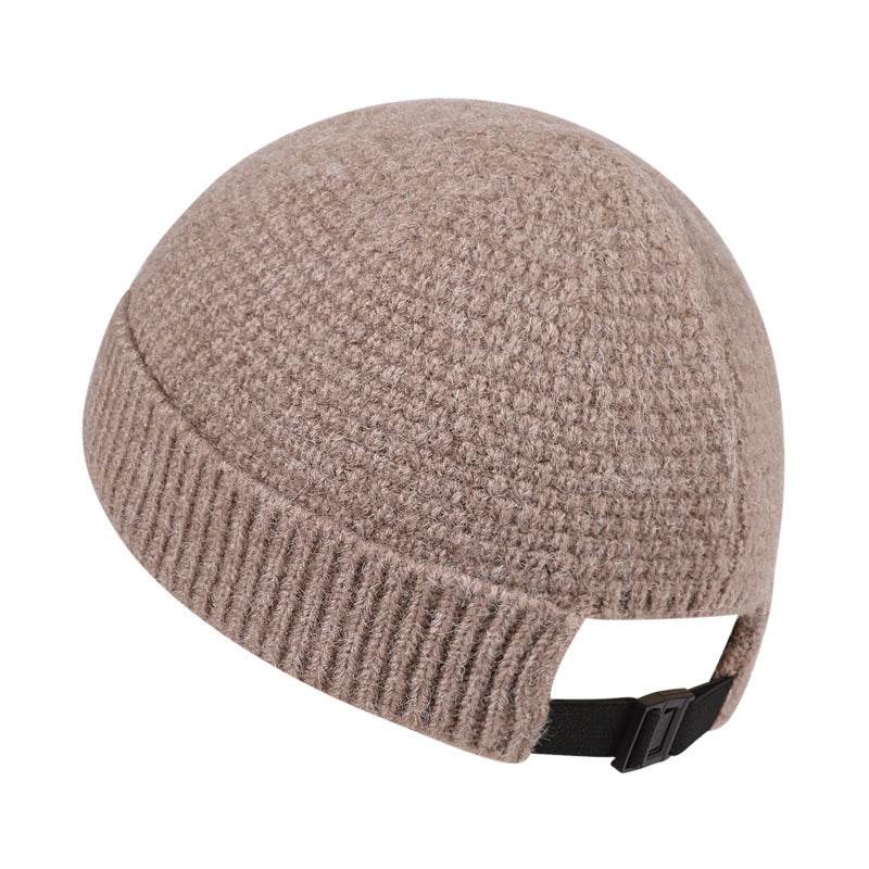 Buycenter Warm Knitted Woolen Cap - Adjustable Winter Beanie Hat - Buy Center US